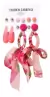Imagem do Kit 6 Pares De Brincos Coral - Un