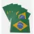 Kit Com 30 Bandeiras Do Brasil 14x21 De Papel Torcida Copa - PET PATAO SHOP