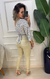 Calça Jeans Bege ( MILLER) na internet
