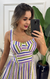 Vestido Mariana Listrado - loja online
