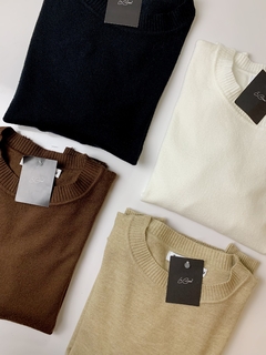 Blusa Lari Lãnzinha Marrom - La Bessa 