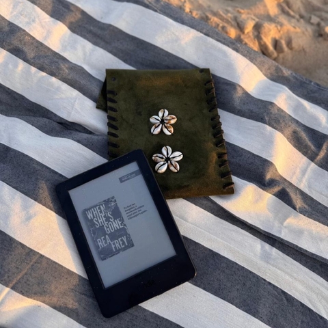 FUNDA KINDLE - CUERO/GAMUZA - comprar online