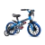 BICICLETA ARO 12 VELOZ 2 AZUL COM PRETO