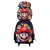 MOCHILA DE RODINHA INFANTIL ESCOLAR COM PERSONAGENS 3D MA