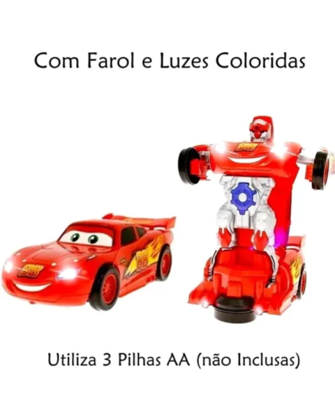 CARRO QUE VIRA ROBÔ MCQUEEN
