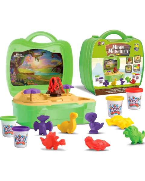 MINHA MALETINHA DINO - MALETA C/ACESSORIOS