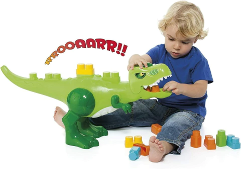 BABY LAND DINO JURASSIC COM 30 BLOCOS COM SOM