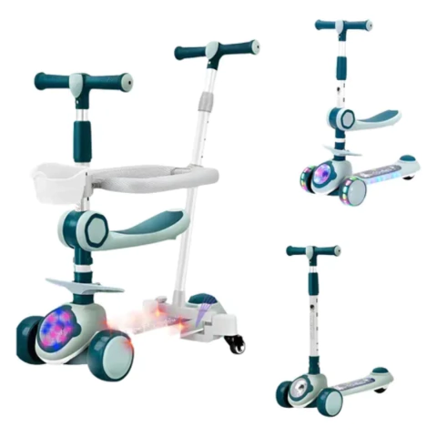 PATINETE INFANTIL 3X1 AZUL