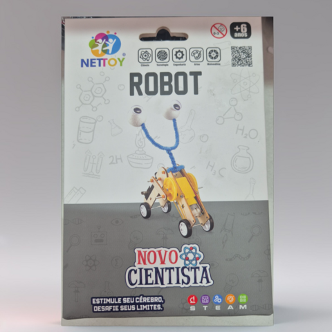 Kit Educacional Robótica e Experiência STEAM - Novo Cientista ROBOT