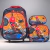 MOCHILA DE RODINHA INFANTIL ESCOLAR COM PERSONAGENS 3D Aranha