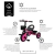TRICICLO INFANTIL SEM EMPURRADOR ZIPPY - comprar online