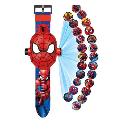 RELÓGIO PROJETOR HOMEM-ARANHA