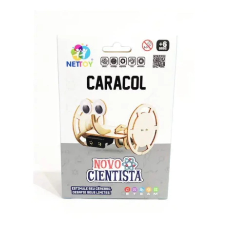 Kit Educacional Robótica e Experiência STEAM - Novo Cientista CARACOL