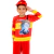 Fantasia Infantil de Bombeiro - Órbita Brinquedos
