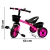 TRICICLO INFANTIL PRETO E ROSA na internet