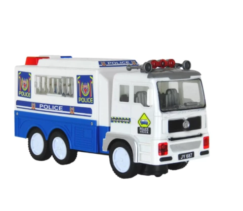 CAMINHAO DE POLICIA COM SOM E LUZ