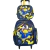 MOCHILA DE RODINHA INFANTIL ESCOLAR COM PERSONAGENS 3D PK