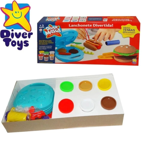 MASSINHA DIVER MASSA - LANCHONETE DIVERTIDA