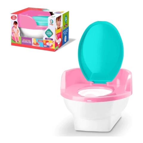 Penico Baby Land Pipinico Menina Cardoso Toys