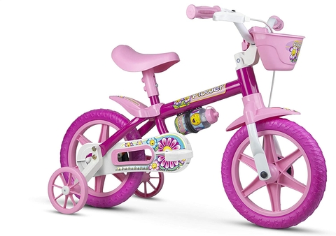 BICICLETA FLOWER 11 ARO 12 - NATHOR