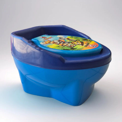 Troninho Infantil Pinico Azul