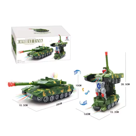 Carro Transformers Robô - Tanque de Guerra