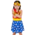 Fantasia Infantil Mulher Maravilha - comprar online