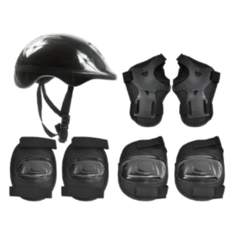 KIT PROTEÇAO RADICAL PLUS PRETO INFANTIL