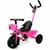 Triciclo Infantil Com Apoiador Removível, Plástico e Aço Carbono - comprar online