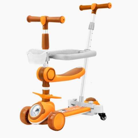 PATINETE INFANTIL 3X1 AMARELO