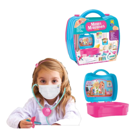 Minha Maletinha Doutora com Acessórios Médicos - Divertoys