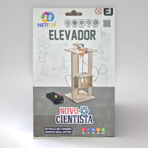 Kit Educacional Robótica e Experiência STEAM - Novo Cientista ELEVADOR