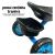 TRICICLO INFANTIL PRETO E AZUL SEM APOIADOR - Órbita Brinquedos