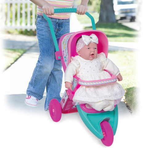 Carrinho de Boneca Coleção Ninos 3 rodas - Cotiplás