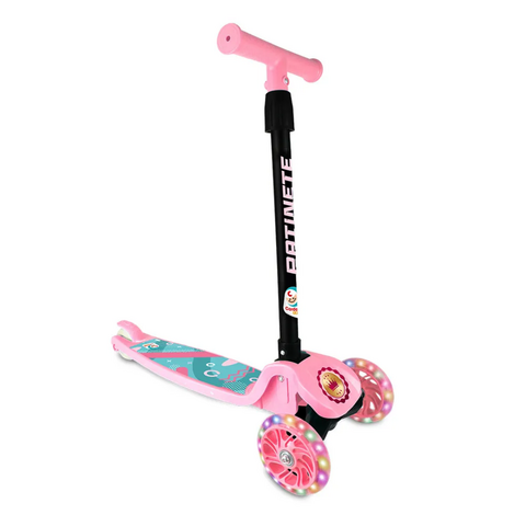 PATINETE COM LED ROSA CARDOSO
