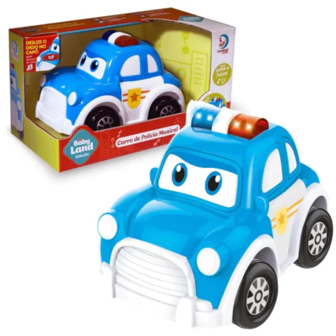 CARRO DE POLICIA MUSICAL - BABY LAND
