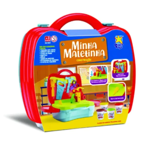MINHA MALETINHA CONSTRUCAO - MALETA C/ACESSORIOS