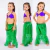 Fantasia Infantil Sereia c/ Paetê Ariel - loja online