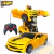 Carro Robô Transformável com Controle Remoto – Luzes, Ação e Diversão