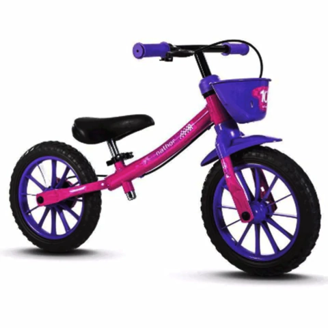 Bicicleta de Equilíbrio Balance Bike Feminina 3