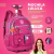 Mochila de Rodinhas Luluca – Juvenil Escolar para Meninas - Órbita Brinquedos