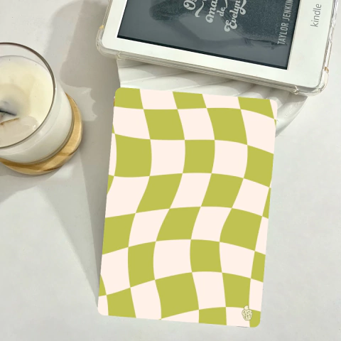 Card Skin Kindle - Geométrico verde