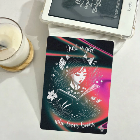 Card Skin Kindle - Just a girl who loves books
