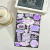 Card Skin Kindle - Book lover (roxo)