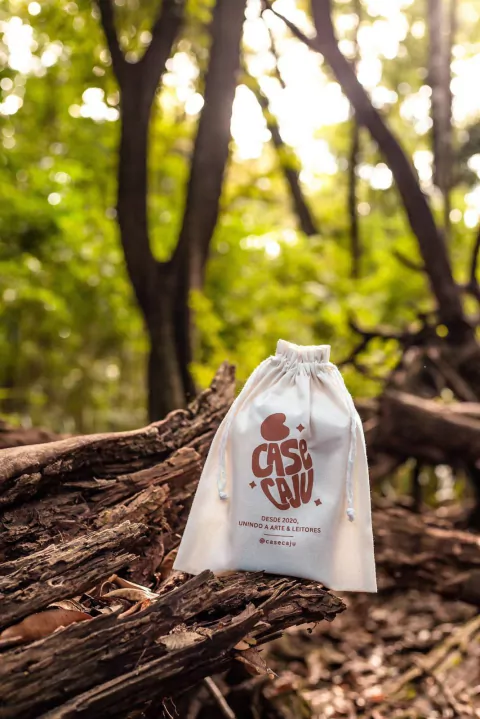 Case de algodão cru (eco-friendly)