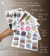 Cartela de Adesivos - Stitch (sem recorte A5) - loja online