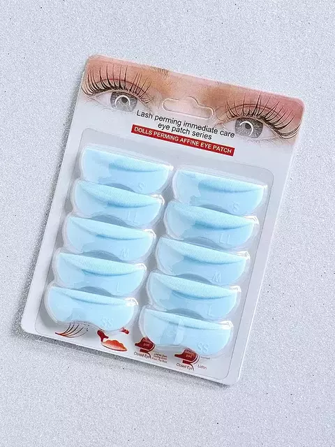 Bobs/Molde Coloridos para Cílios 5 pares