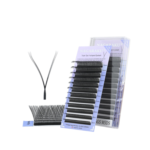 Cílios YY Brasileiro Nagaraku Ponta Tripla