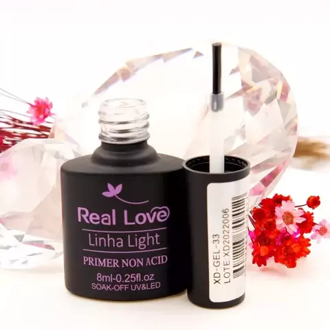 Primer Sem Ácido Real Love Linha Light 8ml