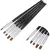 Pinceis para Unha de Gel Pretos 5un - comprar online